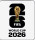 World Cup2026(白底黑章)