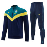26/27 Brazil Royal Blue  Jacket Tracksuit