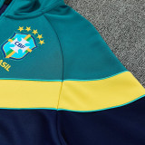 26/27 Brazil Royal Blue  Jacket Tracksuit