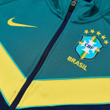 26/27 Brazil Royal Blue  Jacket Tracksuit