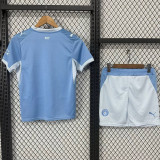 26/27 Man City Home Kids Soccer Jersey