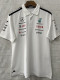 2026 F1 Mercedes White 1:1 Polo Racing Suit (翻领)