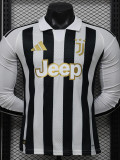 26/27 JUV Home Player Version Long Sleeve Soccer Jersey