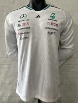 2026 F1 Mercedes White 1:1Long Sleeve Racing Suit