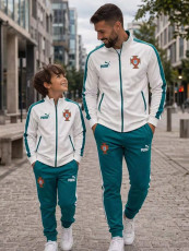 26/27 Portugal White Jacket Tracksuit