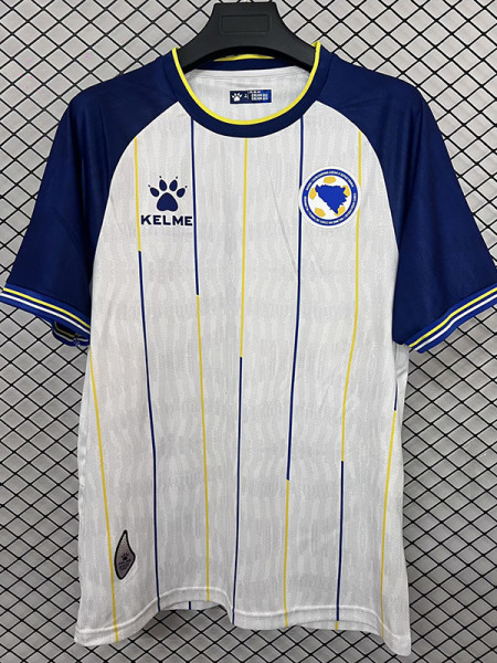26/27 Bosnia and Herzegovina Away Fans Soccer Jersey