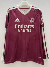 26/27 RMA Third Long Sleeve Fans Soccer Jersey