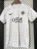 26/27 INT White Pre-Match Training Shirt