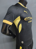 26/27 Man City Black Player Version Soccer Jersey