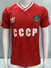 1986 Soviet Union Home Retro Soccer Jersey