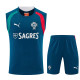 26/27 Portugal Lake Blue Tank top and shorts suit