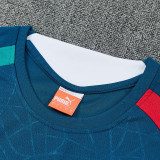 26/27 Portugal Lake Blue Training Short Suit(胸前广告)