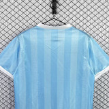 1990 Uruguay Home Retro Soccer Jersey
