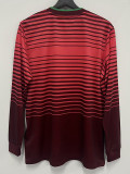 2014 Portugal Home Long Sleeve Retro Soccer Jersey