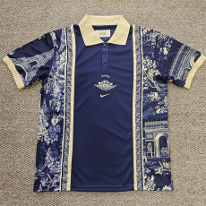 26/27 PSG Luxury Edition Royal Blue Fans Soccer Jersey