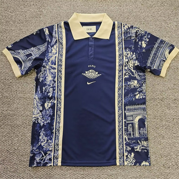 26/27 PSG Luxury Edition Royal Blue Fans Soccer Jersey
