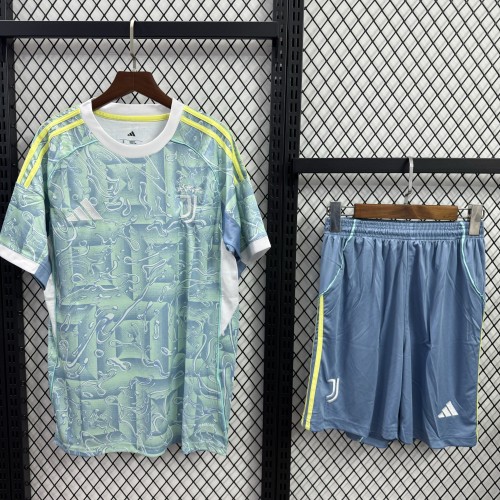 Juventus Short Sleeve Away Adult Suit 25/26