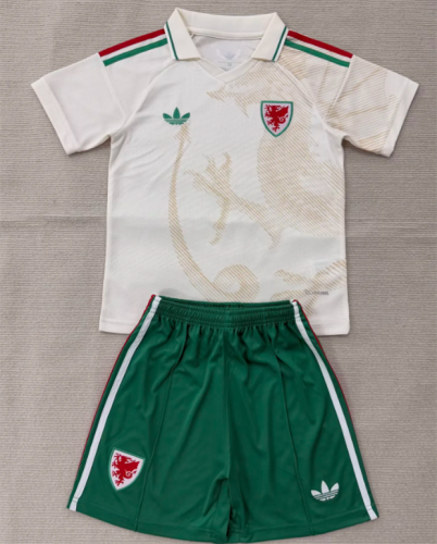 Wales 2026 World Cup Away Kids Suit