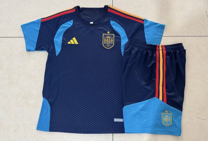 Spain Training Short sleeve Suit 24/25