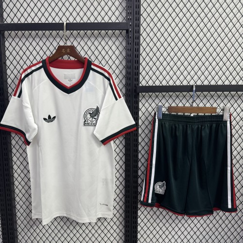 Mexico 2026 World Cup Short Sleeve Away Adult Suit