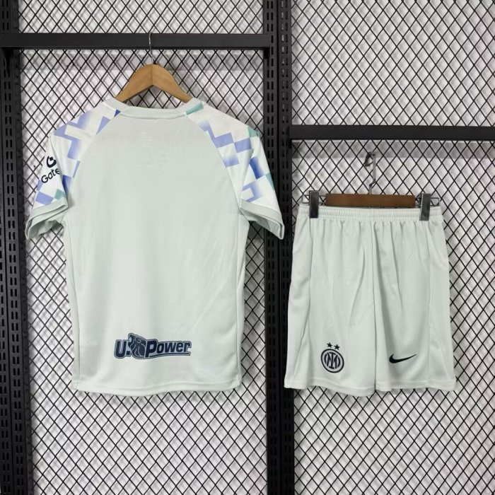 Inter Milan Short Sleeve Away Adult Suit 25/26