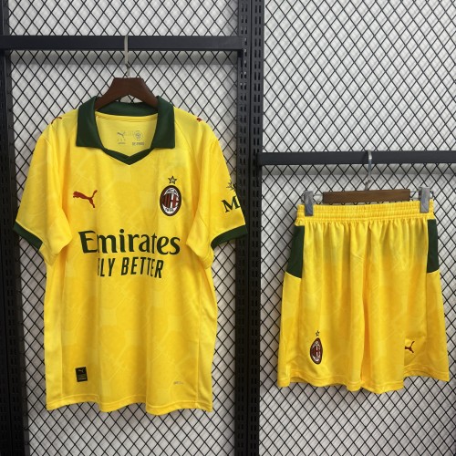 AC Milan Short Sleeve Third Adult Suit 25/26