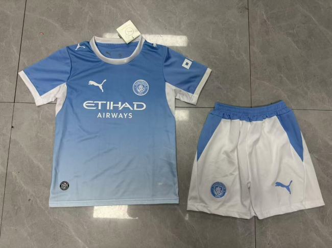 Manchester City Home Kids Suit 26/27
