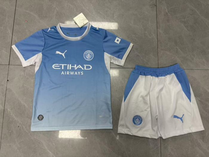Manchester City Home Kids Suit 26/27