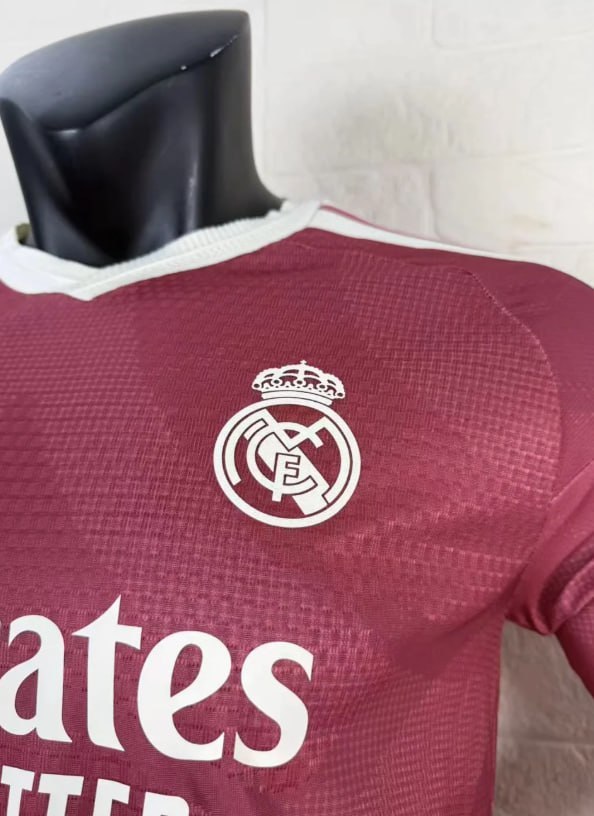 Real Madrid Third Player Long Sleeve Men Jersey 26/27