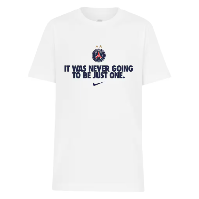 PSG Nike Winners T-Shirt - White