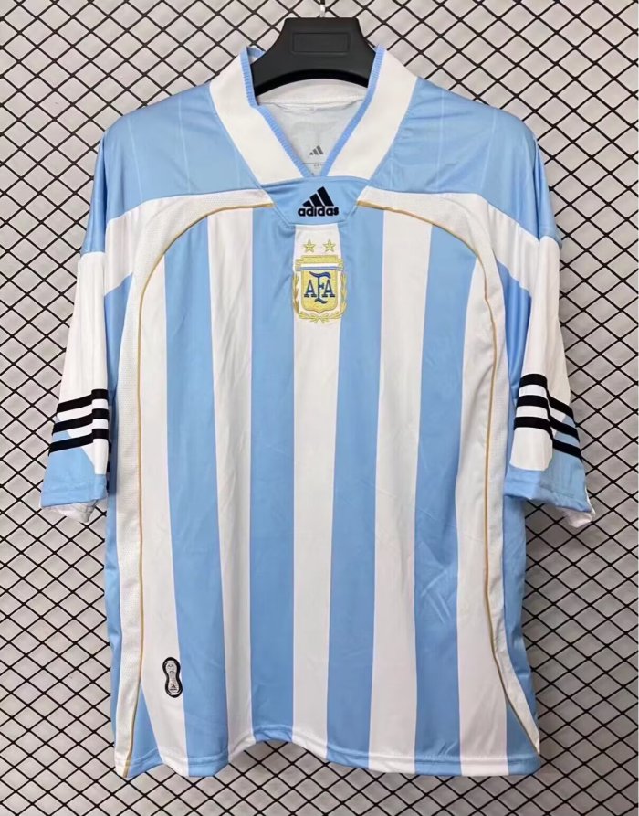 Argentina Bringback Collection 2026 Blue White Retro Jersey