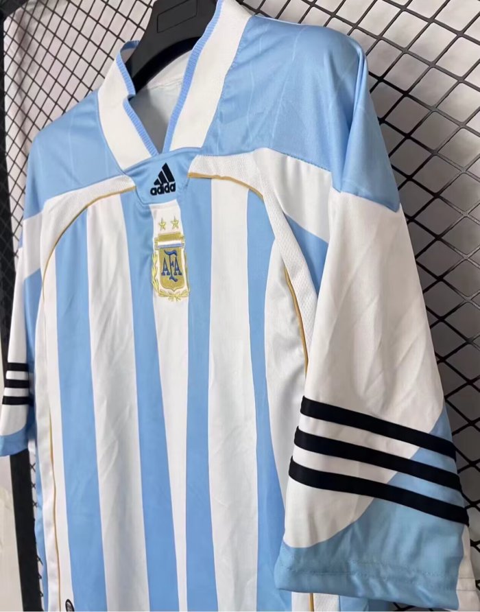 Argentina Bringback Collection 2026 Blue White Retro Jersey