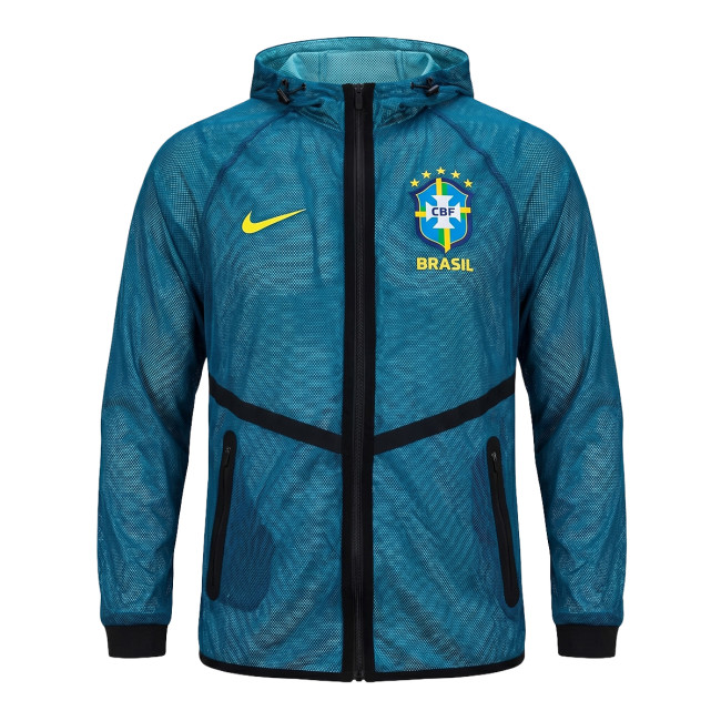 Brazil Training Anthem Blue Jacket 2026