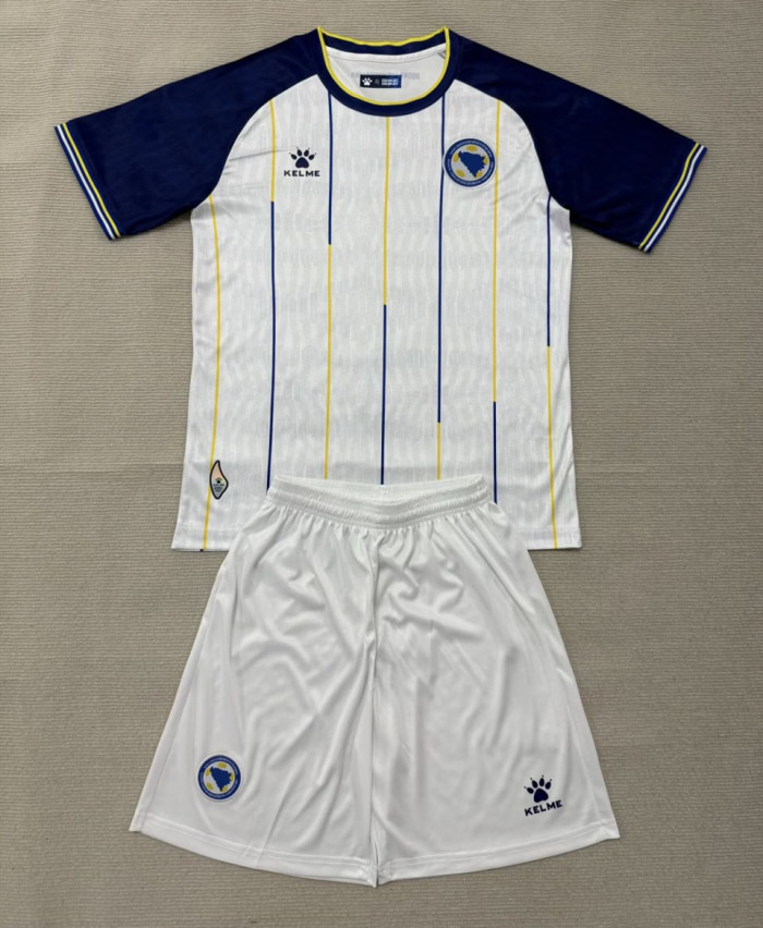 Bosnia and Herzegovina 2026 World Cup Away Kids Suit