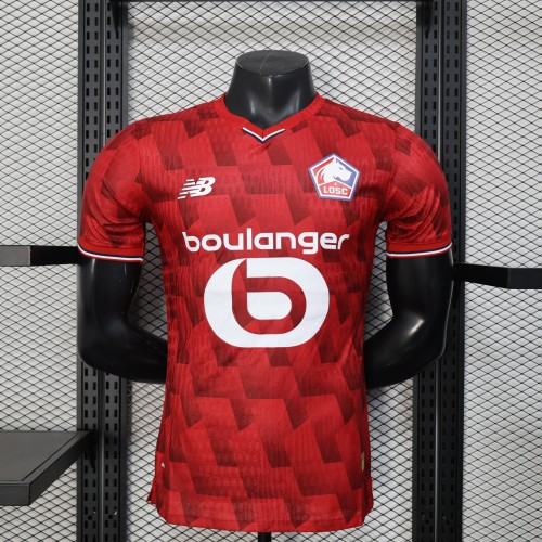 Lille Home Men Player Jersey 25/26