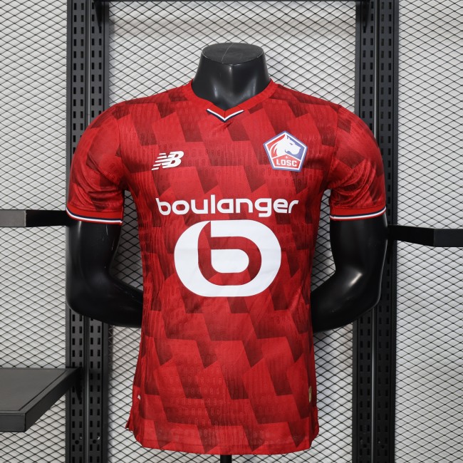 Lille Home Men Player Jersey 25/26