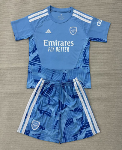 Arsenal Blue Goalkeeper Men Jersey Suit 26/27