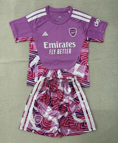 Arsenal Purple Goalkeeper Men Jersey Suit 26/27
