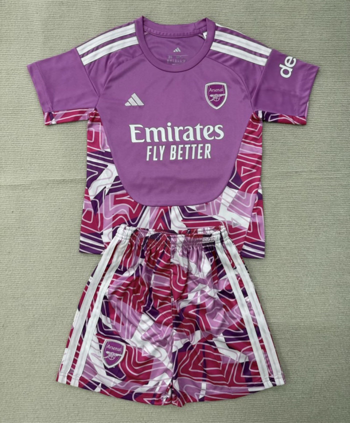 Arsenal Purple Goalkeeper Men Jersey Suit 26/27