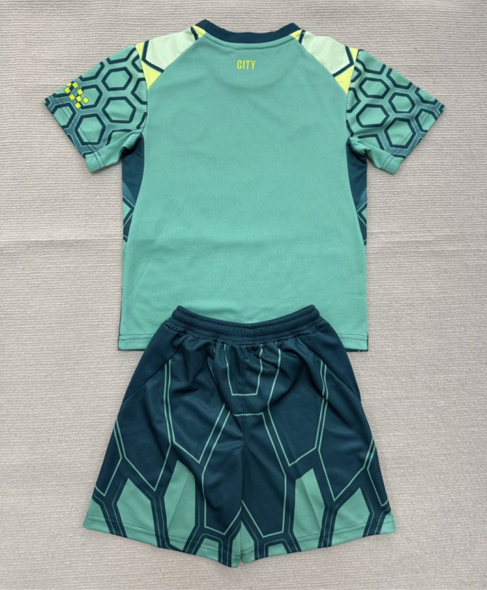 Manchester City Goalkeeper Kids Suit 26/27