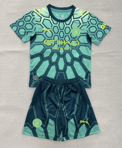 Manchester City Goalkeeper Kids Suit 26/27