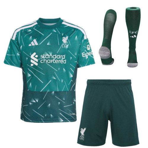 Liverpool Home Goalkeeper Kids Suit & Socks 26/27