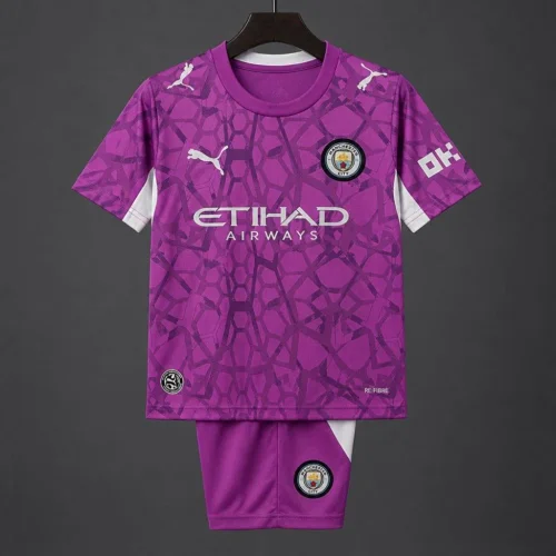 Manchester City Goalkeeper Kids Suit 26/27