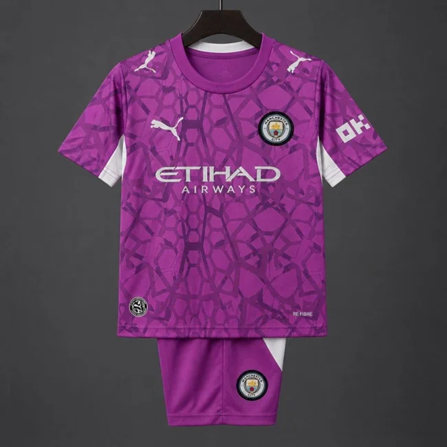 Manchester City Goalkeeper Kids Suit 26/27