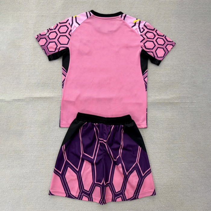 Borussia Dortmund Goalkeeper Purple Kids Suit 26/27