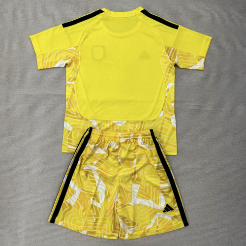 Aston Villa Man Yellow Goalkeeper Kids Suit 26/27