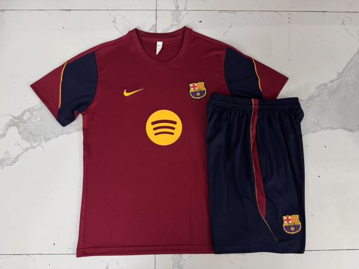 Barcelona Training Short Sleeve Suit 26/27