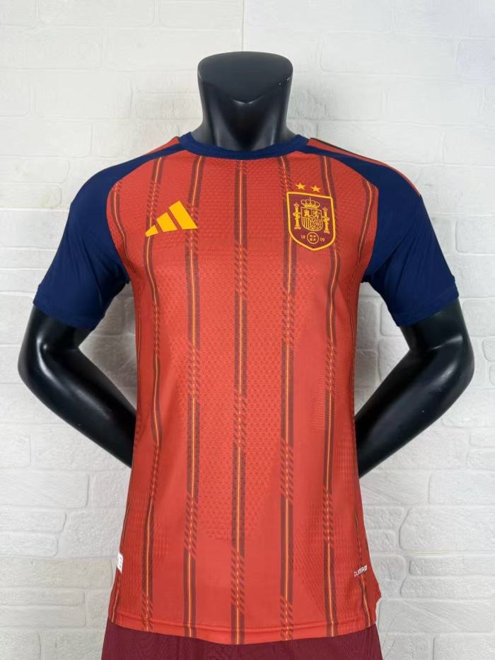 Spain 2026 World Cup Home Player Man Jersey (2 stars)