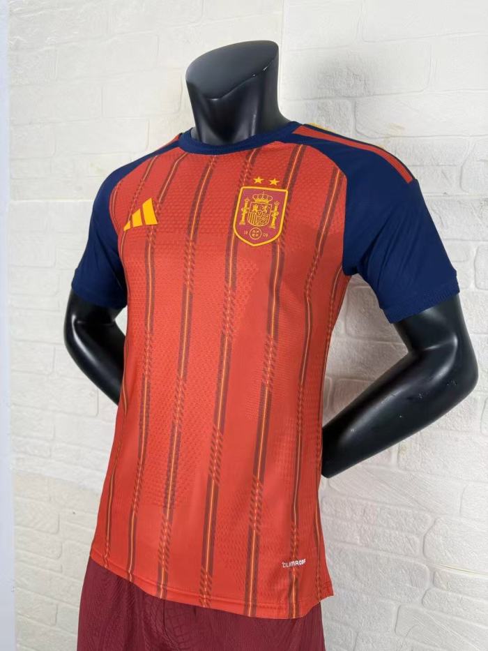 Spain 2026 World Cup Home Player Man Jersey (2 stars)
