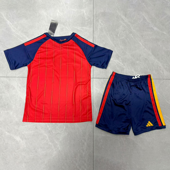 Spain 2026 World Cup Home Kids Suit (2 stars)